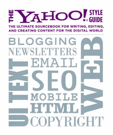 cover of Yahoo Style Guide