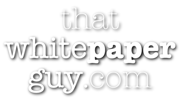 That White Paper Guy