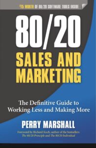 book cover 80-20 Sales and Marketing