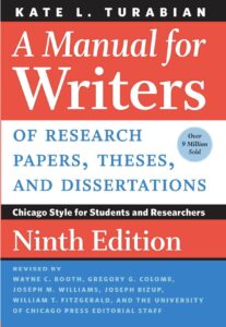 book cover A Manual for Writers of Research Papers Kate Turabian