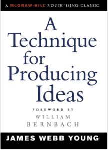 book cover A Technique for Producing Ideas