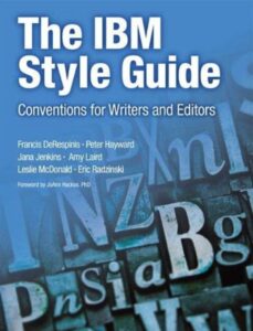 book cover The IBM Style Guide