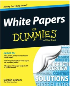 book cover White Papers For Dummies
