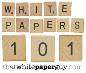White Papers 101 Scrabble Letters