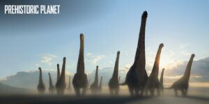 screenshot from Prehistoric Planet