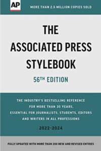 book cover The AP Stylebook 2022