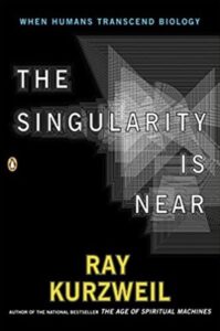 book cover the singularity is near Kurzweil