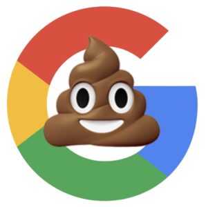 Google + poop icon