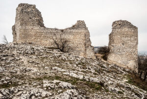 ruins of castle in Czech Republic